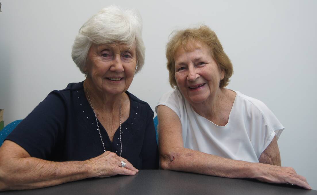 Friendship and learning: Diane Maky and Eleanor Lyons are starting a women's equivalent of the men's shed.