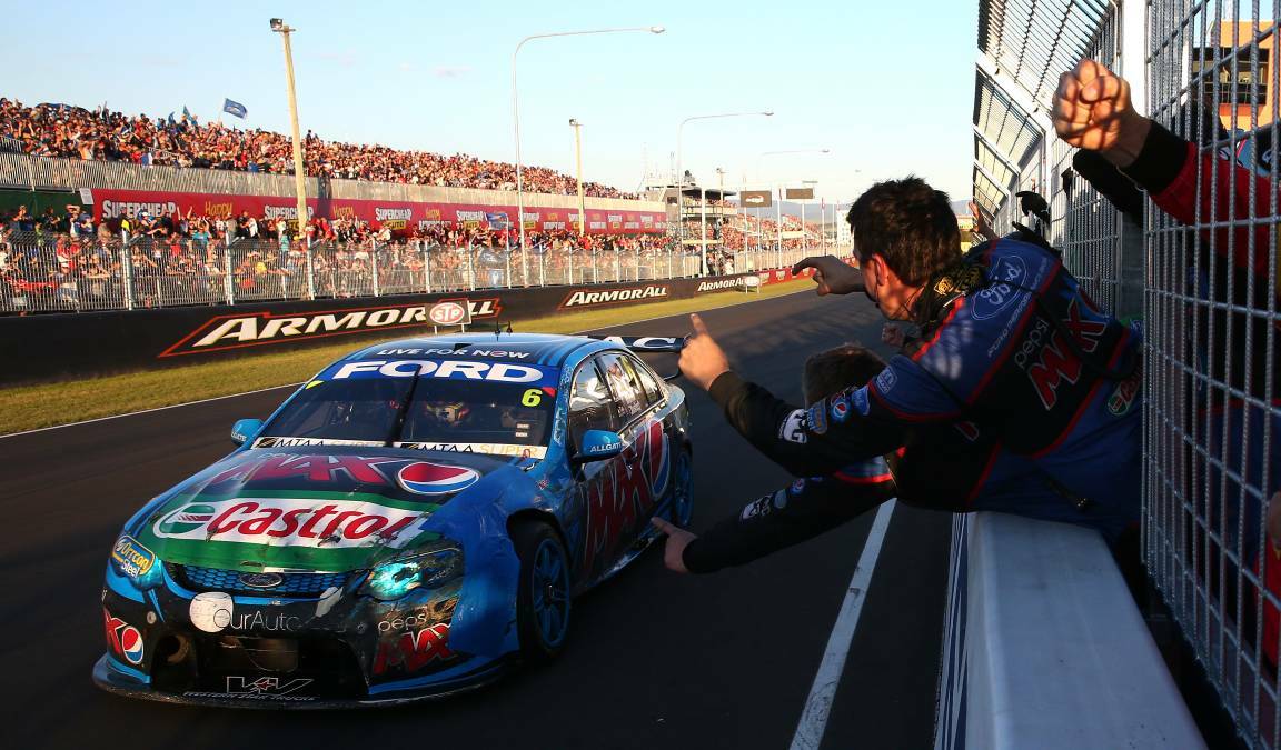 Big race: Flagstonians will gather to watch former Logan lad Chaz Mostert in action at Bathurst on Sunday.