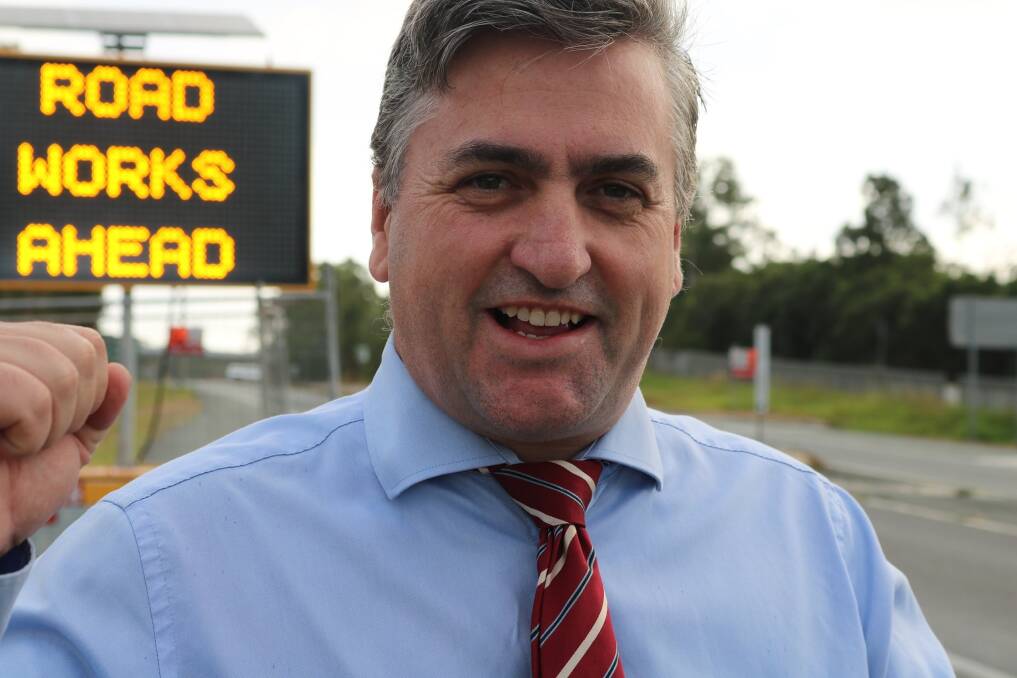 A WIN: Logan MP Linus Power said he was thrilled another upgrade of Mount Lindesay Highway would soon begin.