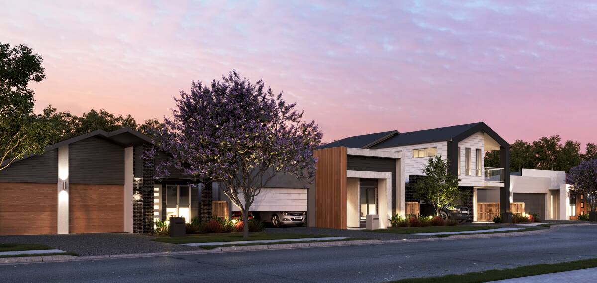Snapped up: A new development at HIllcrest is popular with buyers.