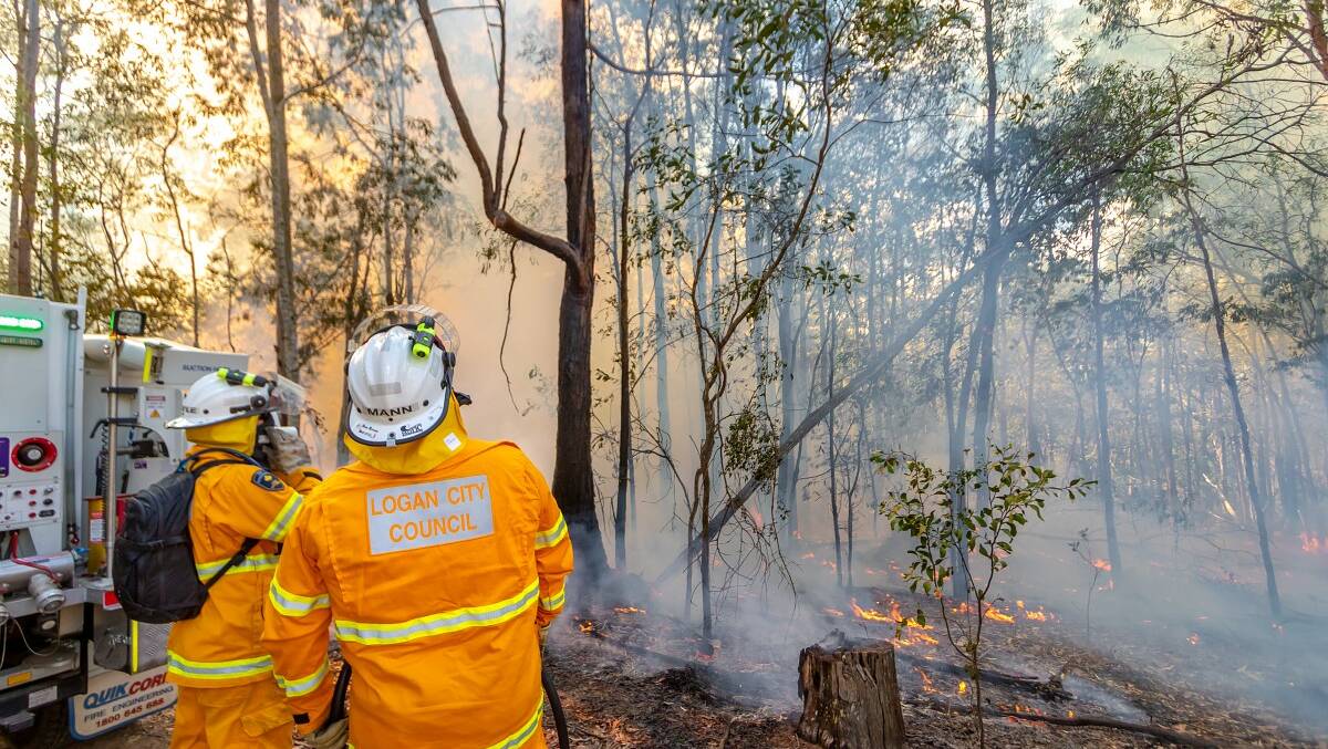 Help at hand: Logan residents can access expert help on preparing for a bushfire at new information sessions.