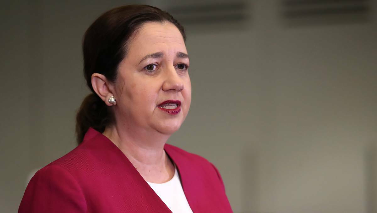 Won't wait for it to get worse: Queensland Premier Annastacia Palaszczuk.