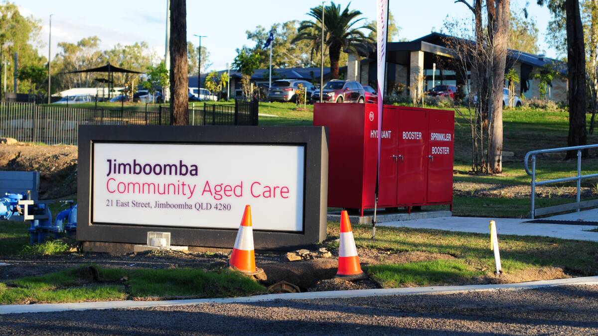 MORE TO GO: Two of Jimboomba Community Aged Care's 50 residents have been given the first round of AstraZeneca jabs.