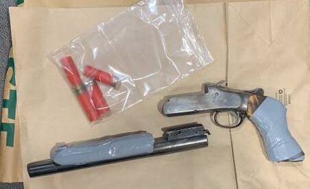 Seized: Police raids in Yarrabilba and Stockleigh uncovered drugs, cash and guns.
