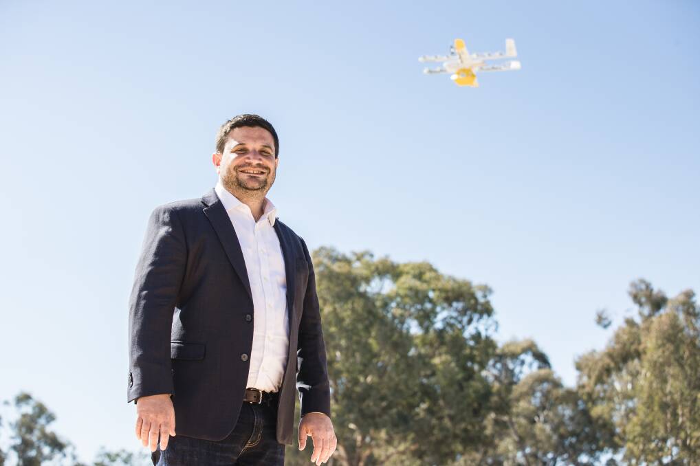  FUTURE: Jesse Suskin said Logan was embracing drone delivery.