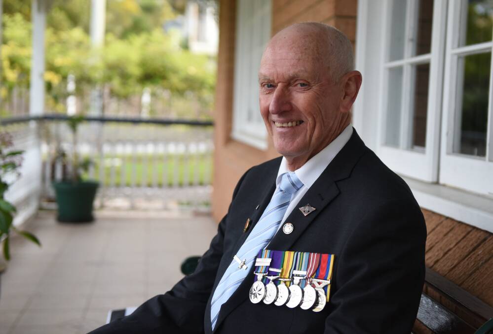 Reflection: Dominic Higgins will remember his mates who did not come back from Vietnam on Wednesday for Vietnam Veterans Day.