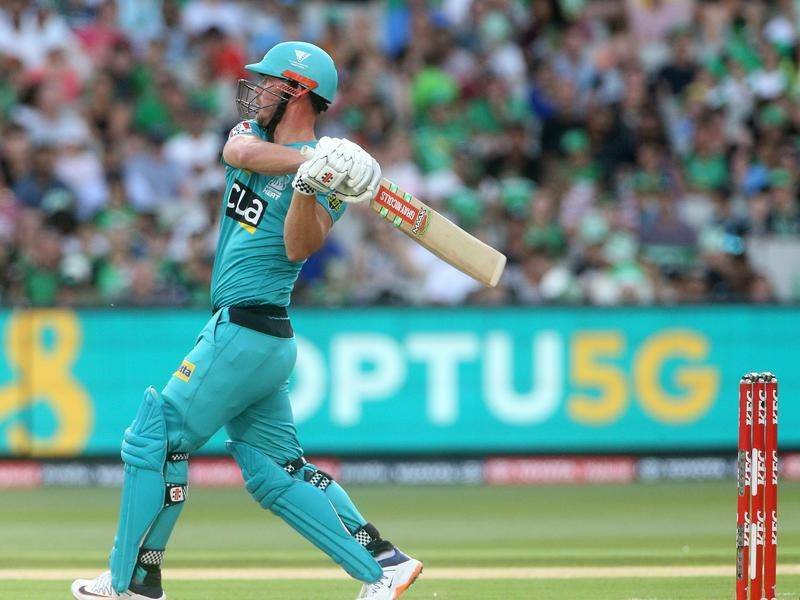 BIG HITTER: Chris Lynn in action in the Big Bash League.