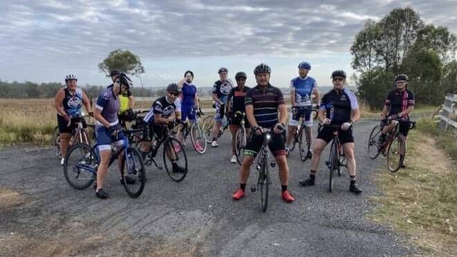 IN THE SADDLE: Rotary members are gearing up for a charity bike ride on Australia Day.
