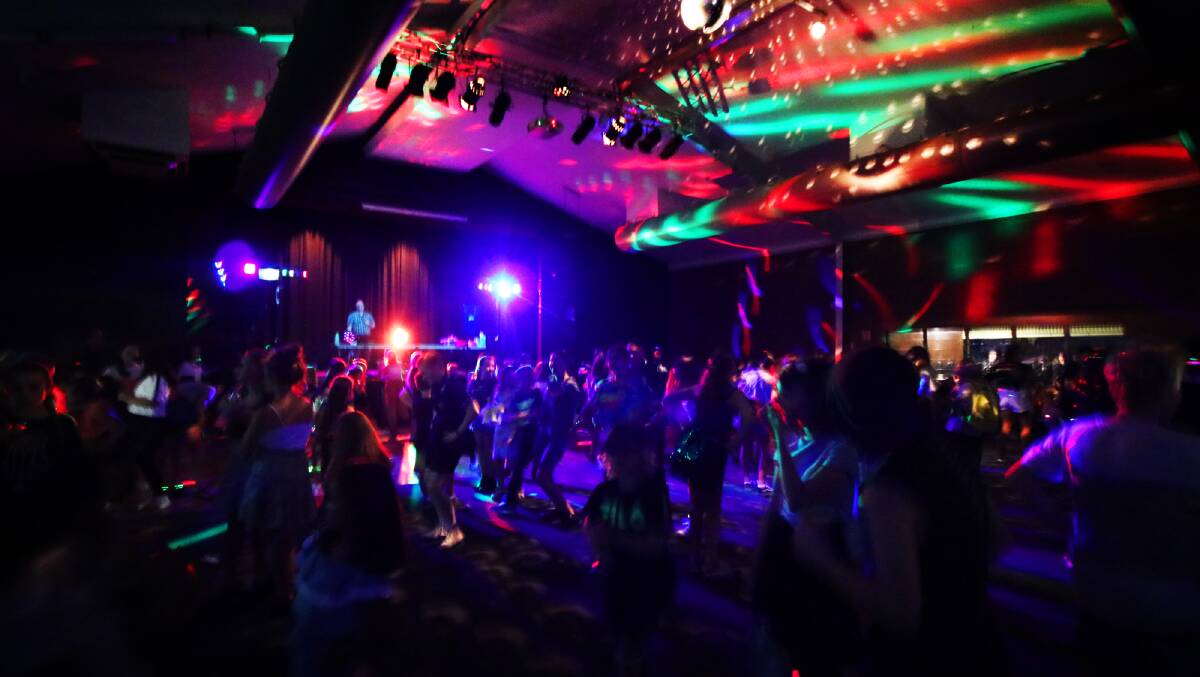 Kids danced the night away at the Browns Plains Blue Light Disco.