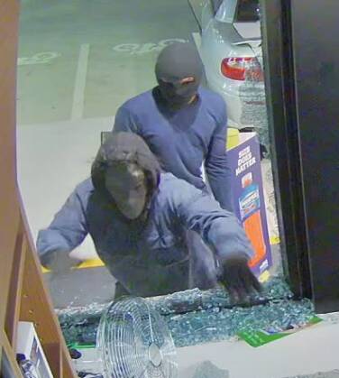 CCTV: Police have released images of suspects wanted in connection with break-ins to Browns Plains businesses.