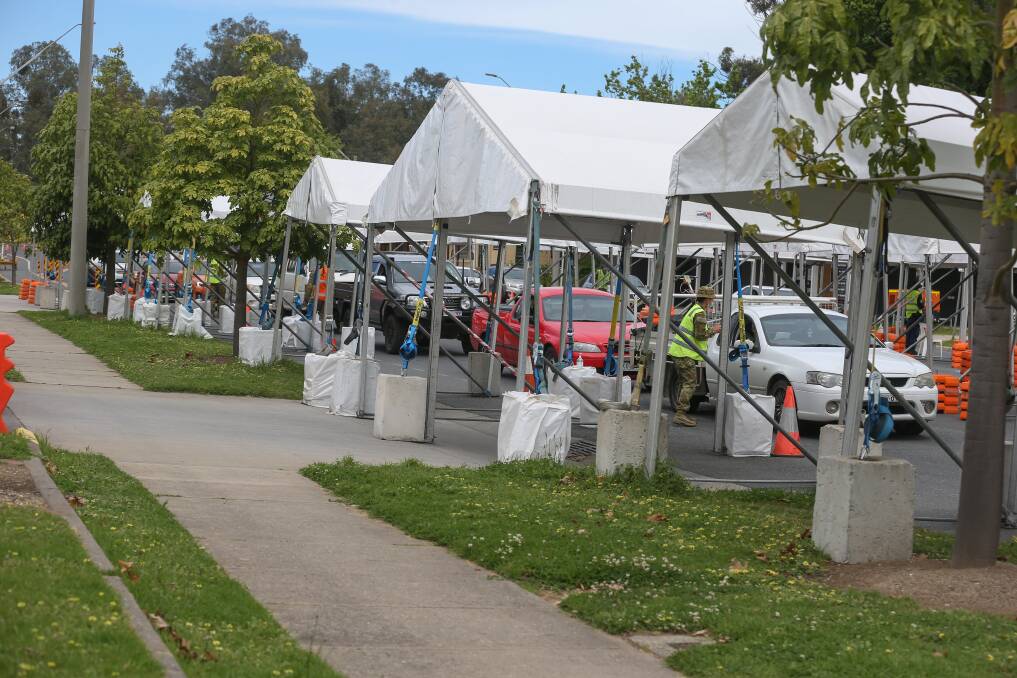 FAMILIAR SIGHT: Border checkpoints became a daily part of life for more than four months this year, but no one wants to see them return. Picture: TARA TREWHELLA