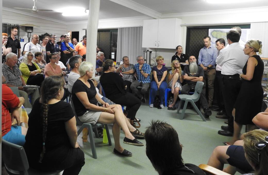 FORUM: More than 70 residents and community members turned out at a public meeting on October 11 at Cedar Grove riding club. Photo: Supplied