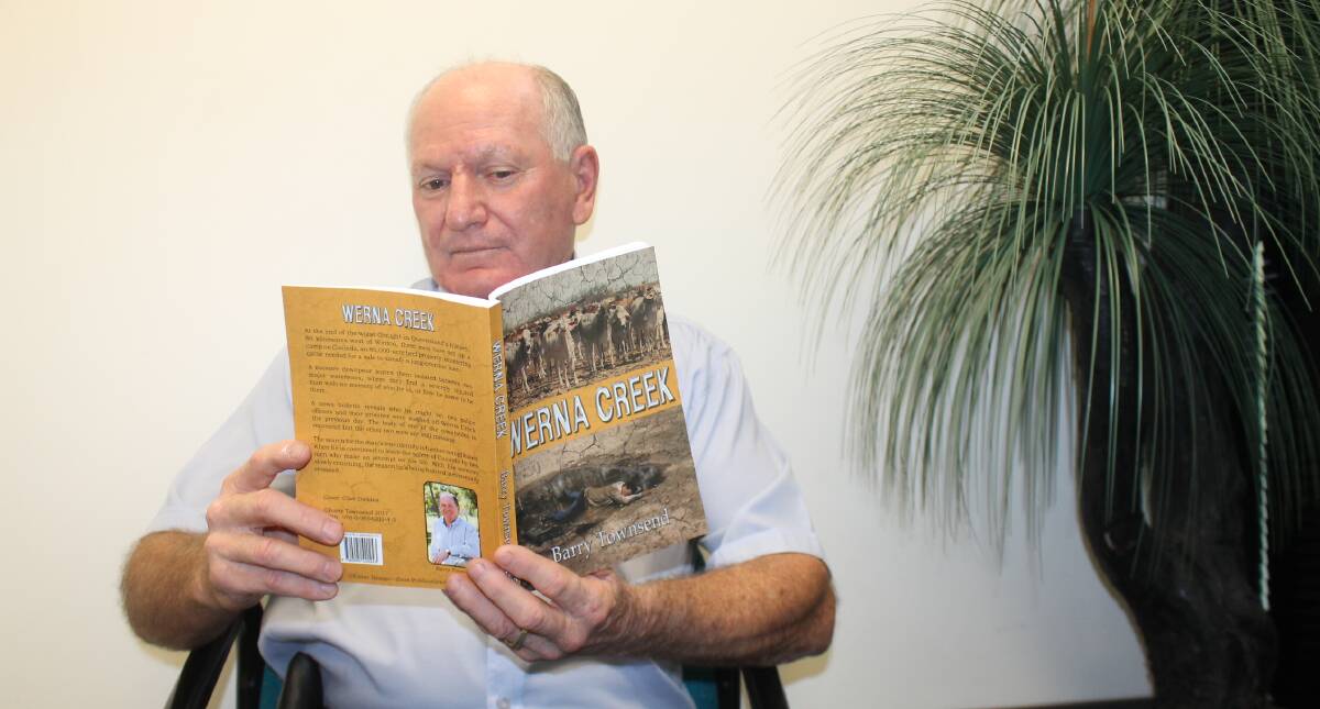 Barry Townsend has had his first book published. Photo: Georgina Bayly